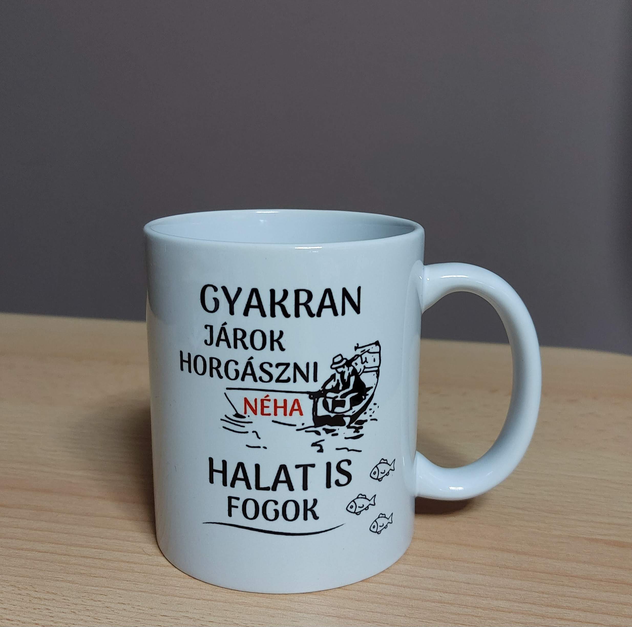 Gyakran járok horgászni, néha halat is fogok