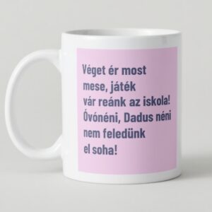 óvodai ballagási bögre