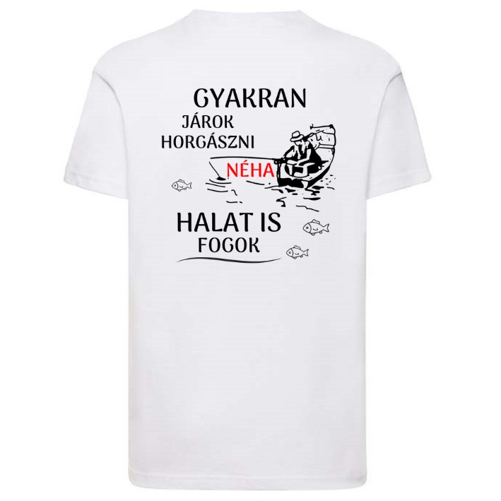 Gyakran járok horgászni