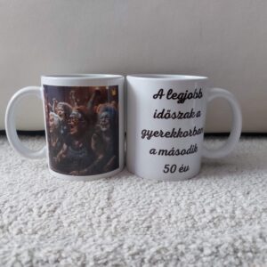 50. születésnapi bögre