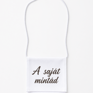 Egyedi óvodai ballagási tarisznya saját mintával