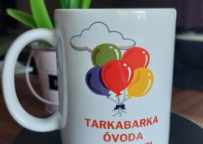 Egyedi bögre óvodának, óvónőknek – elkészült munka